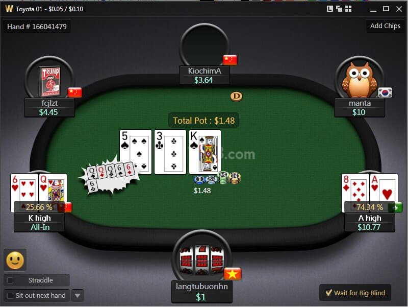 App chơi Poker W88
