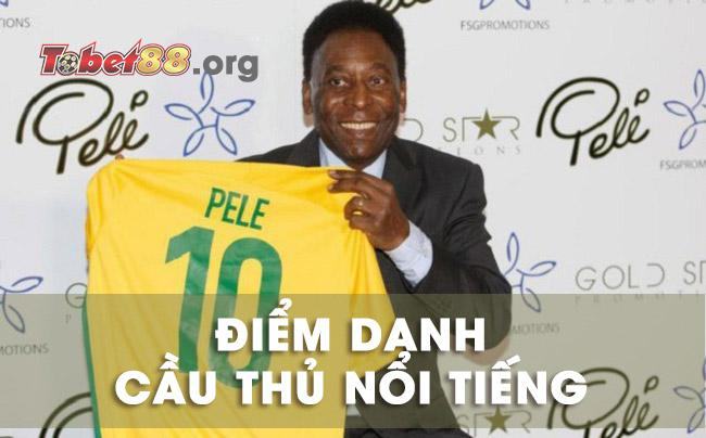 Pele là một trong các huyền thoại nổi tiếng của nền bóng đá thế giới