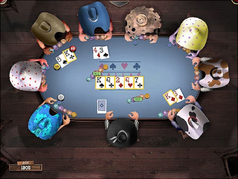 Poker - game bài nhiều người chơi nhất 