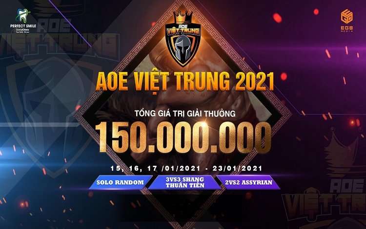 giải đấu esport AOE Việt Trung