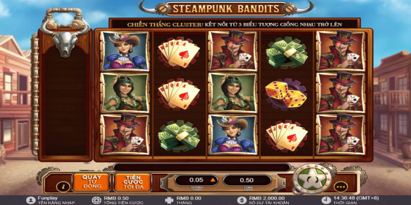 Giao diện của steampunk dễ nhìn, bắt mắt, thu hút người chơi. 