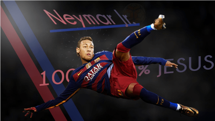 Cầu thủ neymar trong màu áo Barca