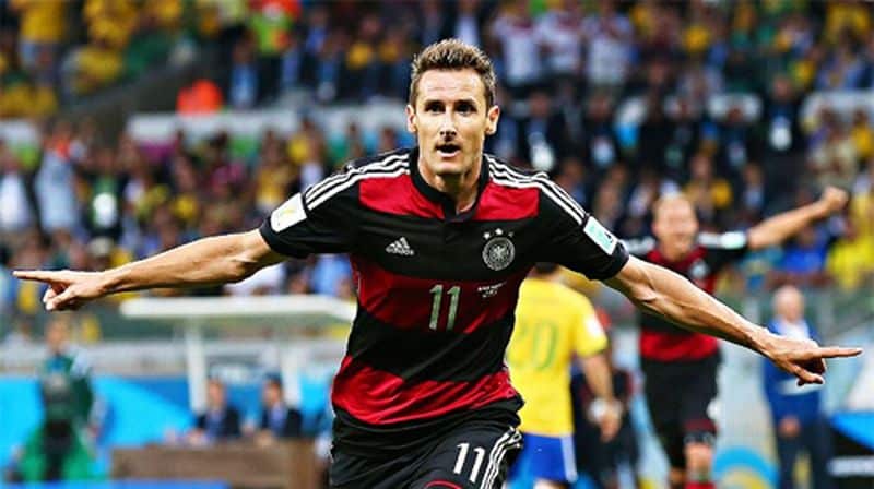 Miroslav Klose với 16 bàn thắng ghi được tại VCK world cup