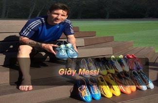 Giày của Messi: Khám phá tủ giày “vàng” của thần đồng bóng đá